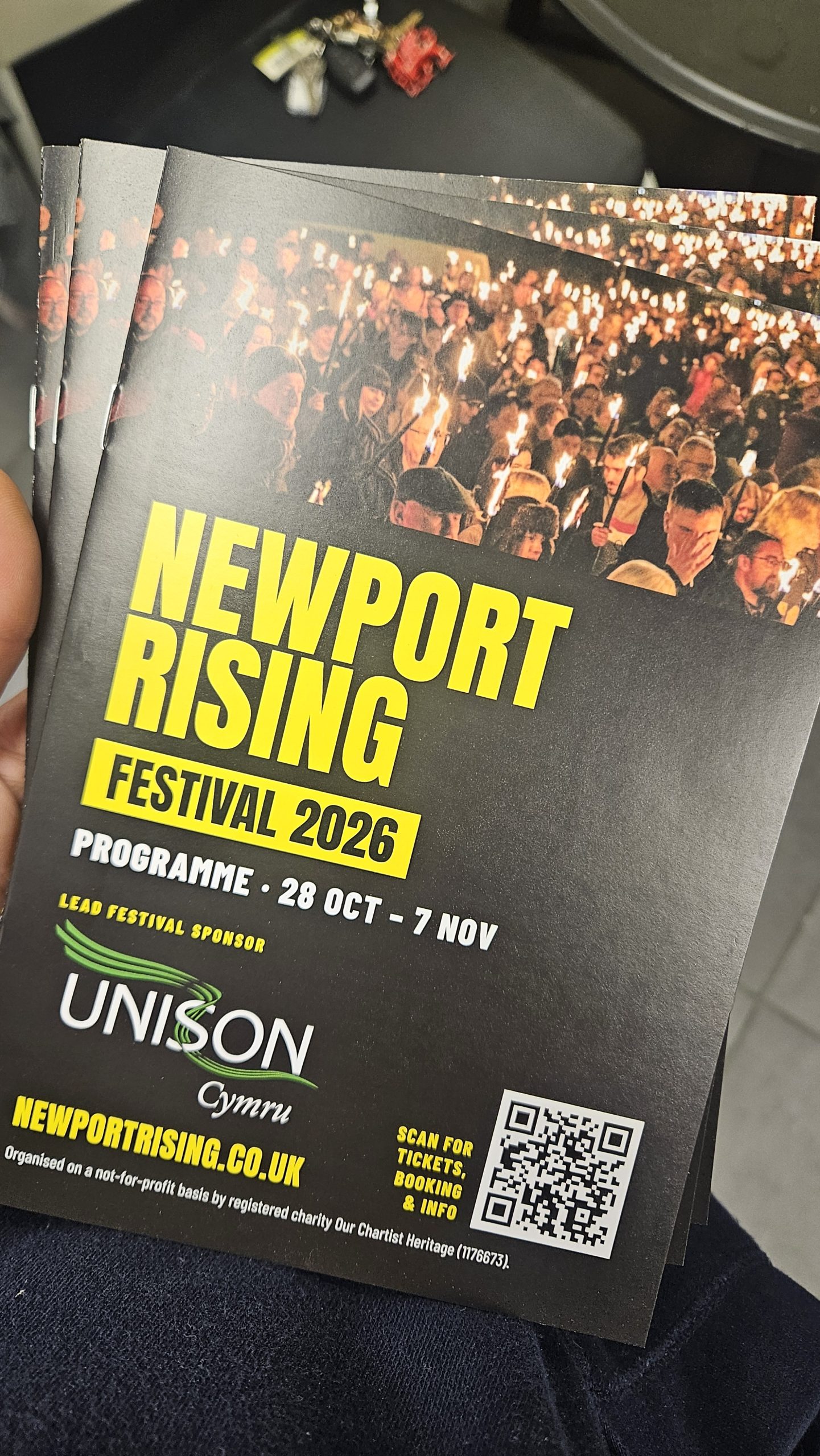 Newport Rising Festival 2026 programme, 28 October to 7 November